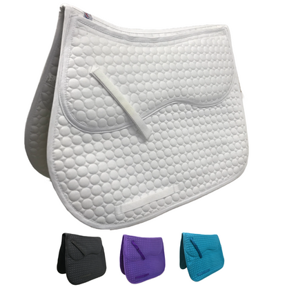 Derby Originals Extra Comfort All Purpose English Saddle Pad with Removable Memory Foam all color