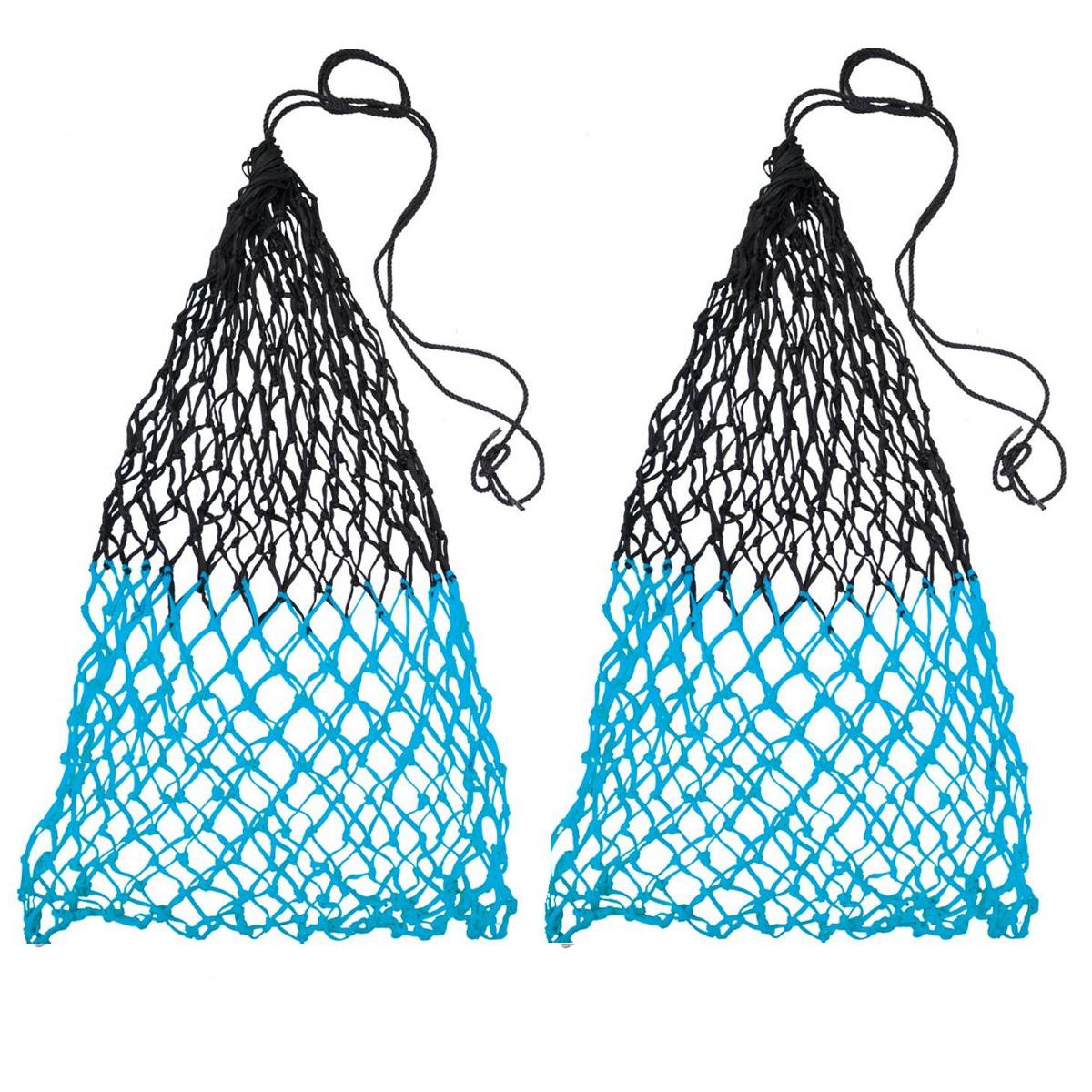 Slow Feed Soft Mesh Hanging Hay Net for Horses Pair