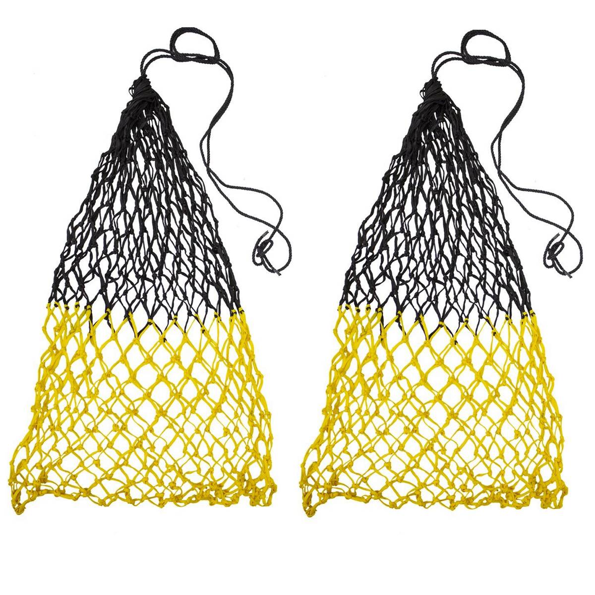 Slow Feed Soft Mesh Hanging Hay Net for Horses Pair