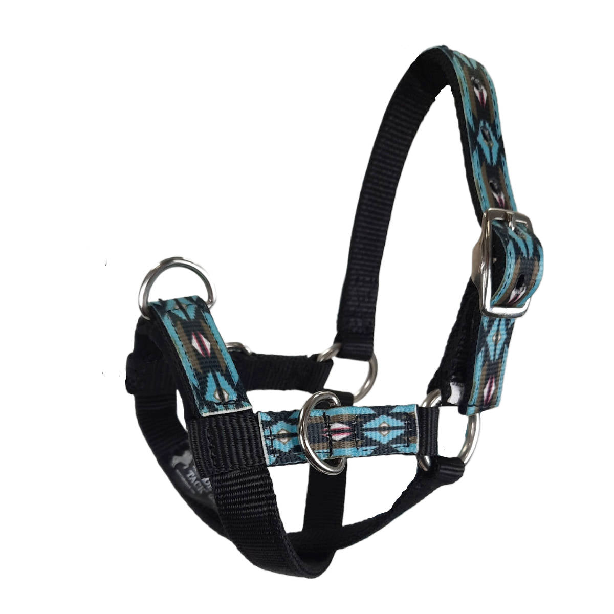 Tahoe Tack Nylon Overlay Sheep and Goat Training Halter with Padded Noseband  AZT