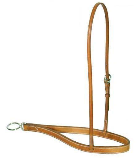 TAHOE LEATHER NOSEBAND FOR HORSE USA LEATHER