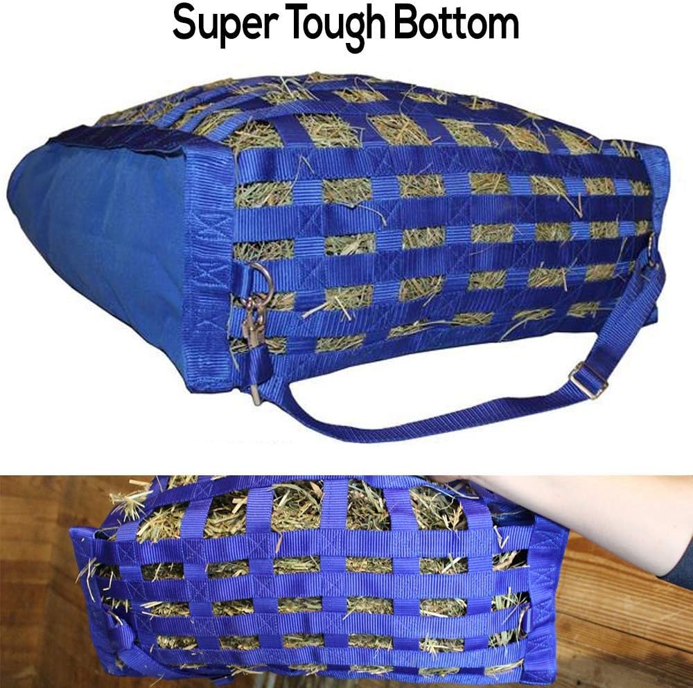  Originals Superior Slow Feeder Horse Hay Bag with Super Tough Bottom 