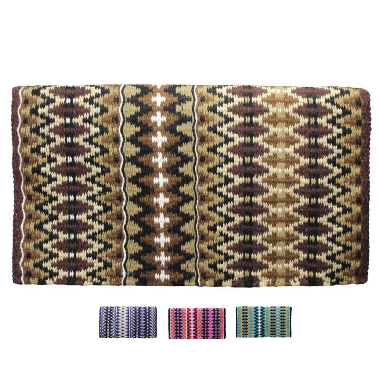 New Zealand Wool Western Show Saddle Blanket