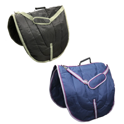 English Dressage Saddle Carry Bags 3 Layers Padded