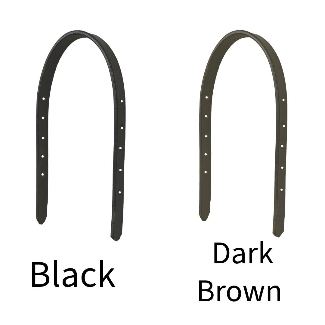 Tahoe Tack Replacement Leather Breakaway Crown for Mini Horse Halters Color Layout