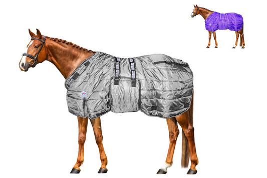 Derby Originals Nordic Tough Closed Front 420D  Reflective Winter Horse Stable Blanket