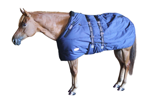 Derby Originals Nordic Tough Closed Front 1200D  Reflective Winter Horse Stable Blanket 