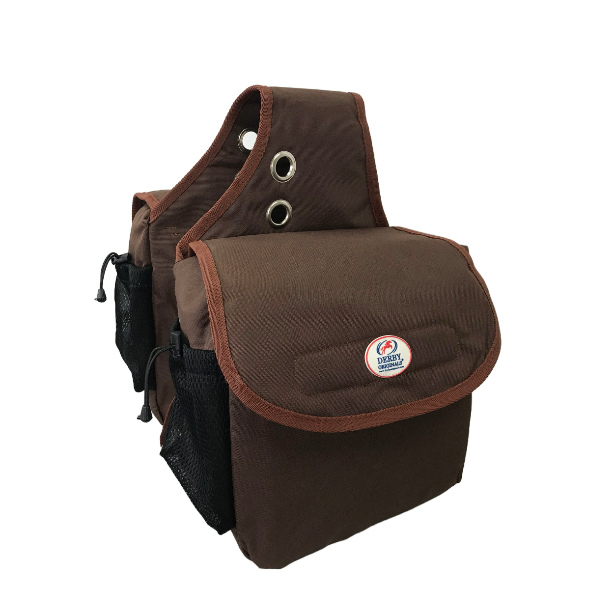 TAHOE PADDED TRIPLE LAYER 1200D NYLON SADDLE BAGS FOR TRAIL RIDING 1 YEAR WARRANTY WITH 2 POCKETS FOR WATER BOTTLES