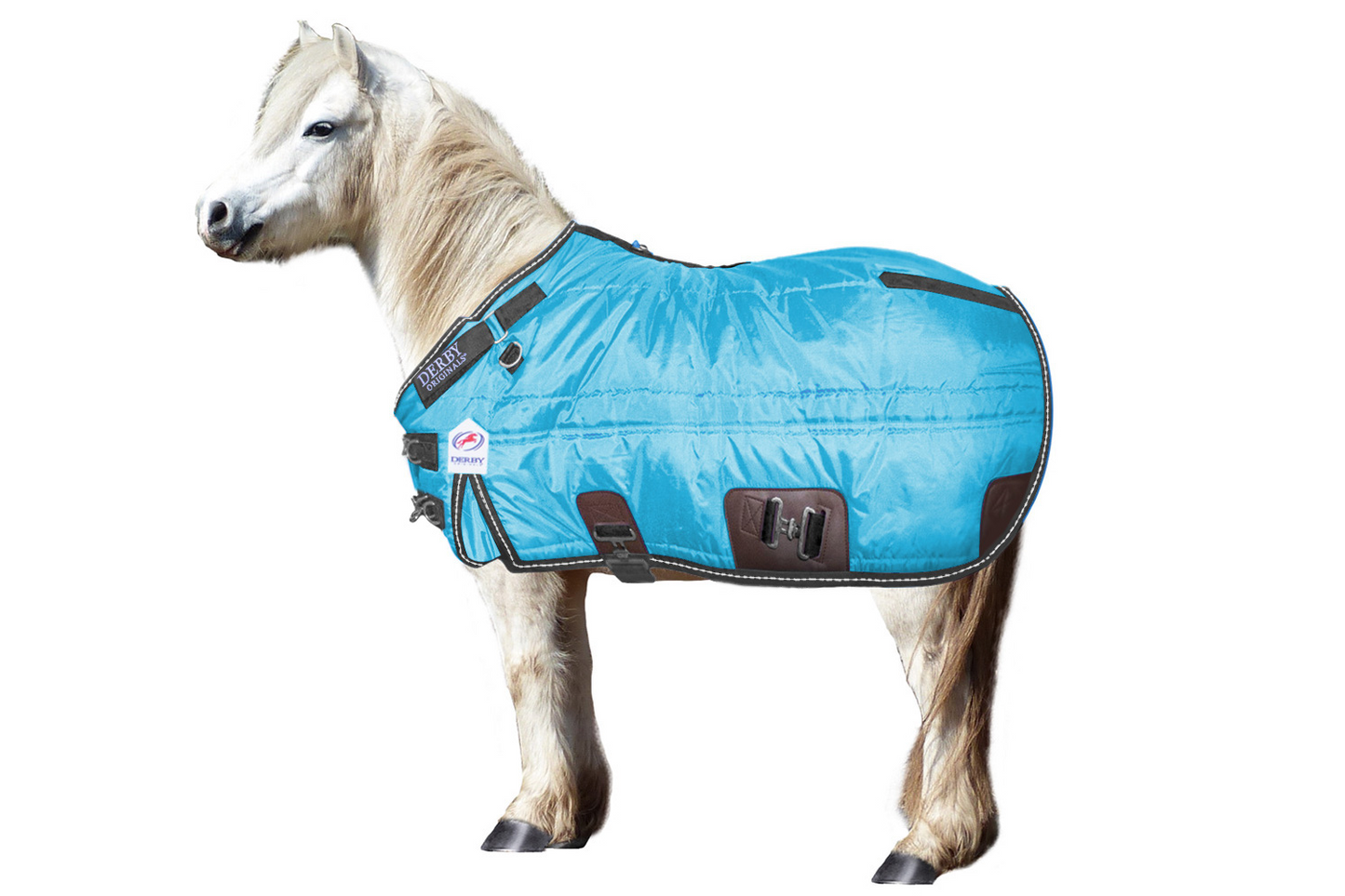 Derby Originals Nordic Tough West Coast 420D Winter Mini Horse and Pony Stable Blanket Blue main