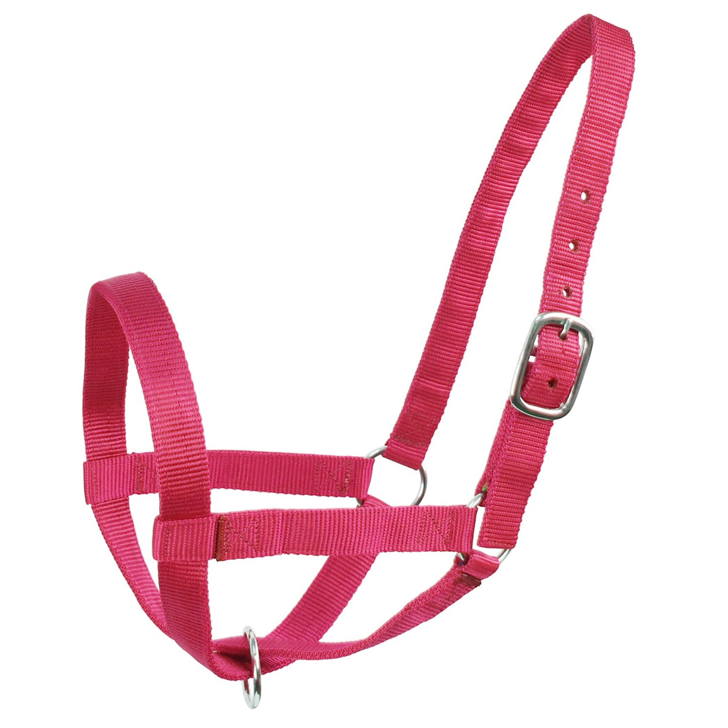 Derby Originals Adjustable Nylon Livestock Cattle Halters Color Pink