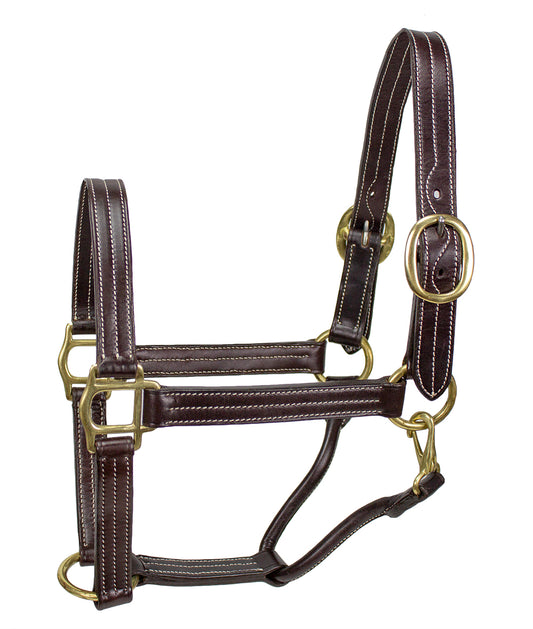 Derby Originals American Elegance Series Triple Stitch Leather Halter