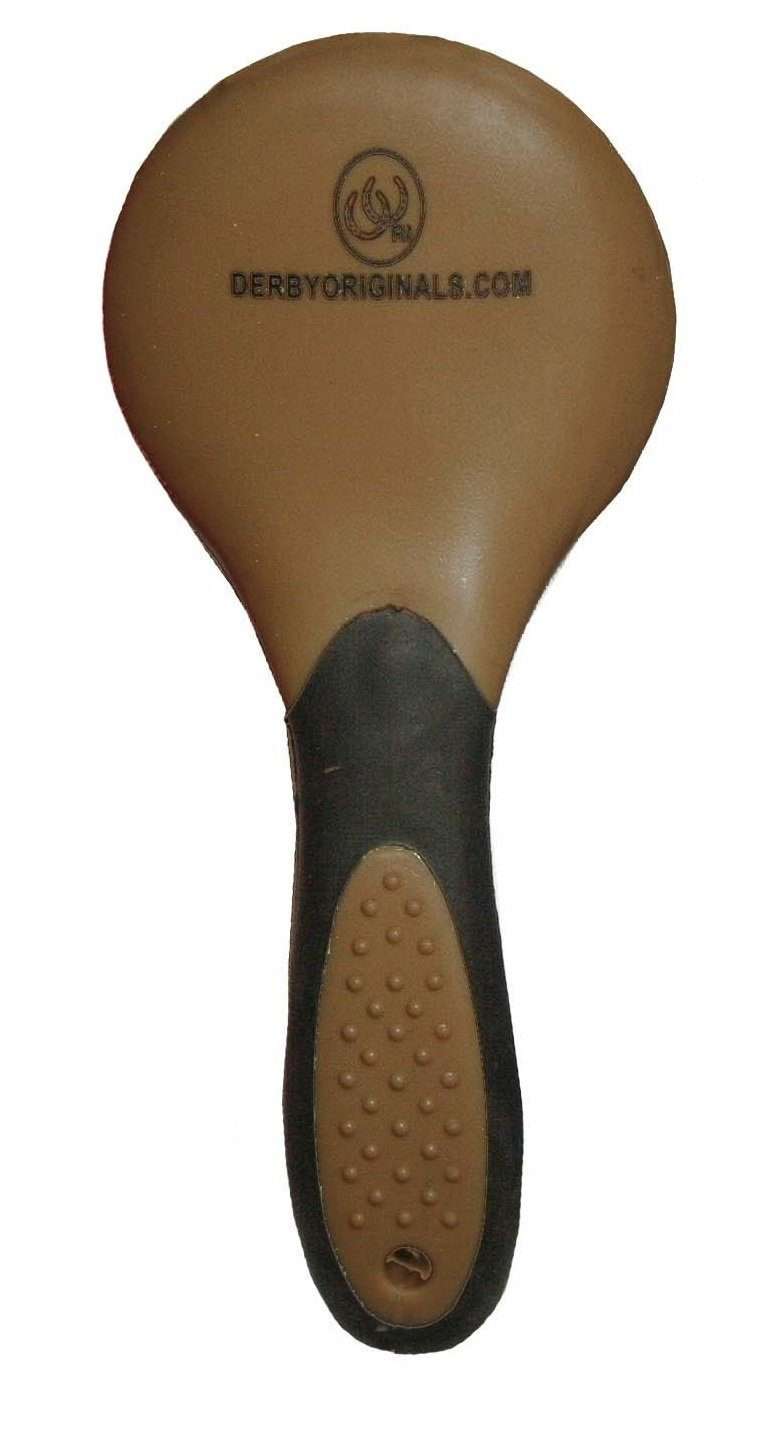 Derby Super Grip Mane and Tail Brush Soft Touch Side view