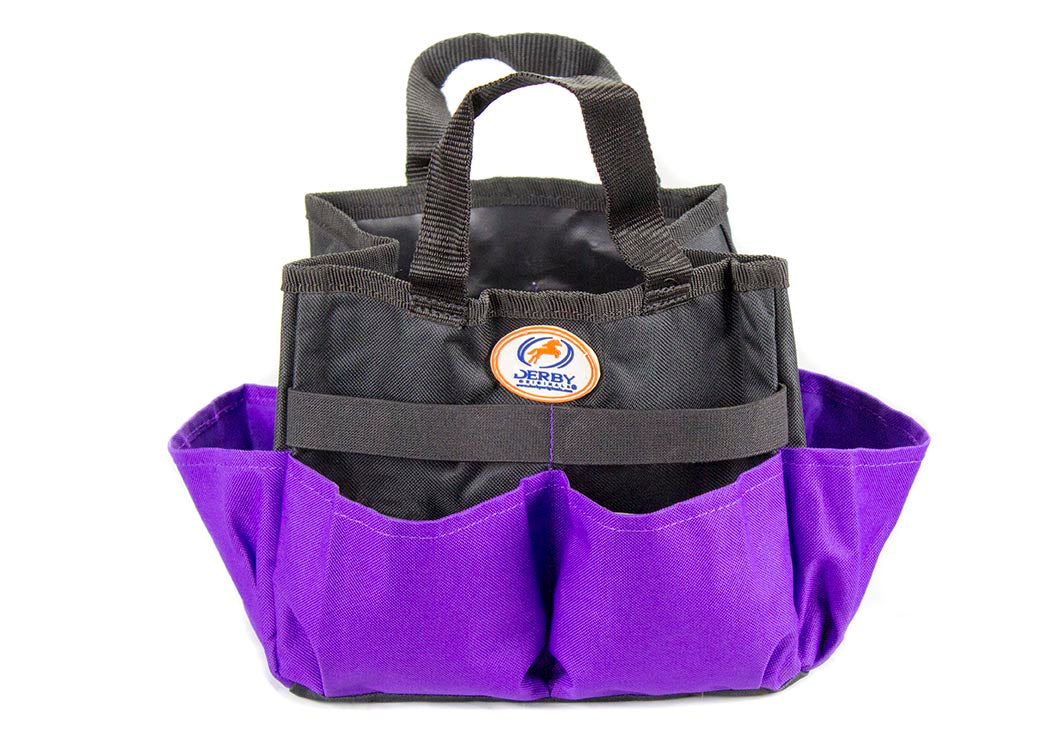 Nylon Horse / Dog Grooming Carry Tote Bag Purple