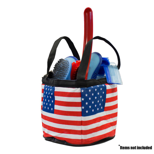 Patriotic Horse Grooming Nylon Tote Bag Super Sale