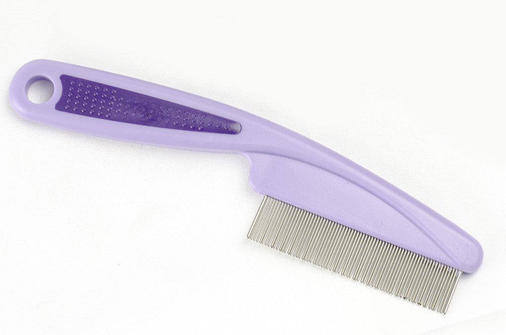 Extra Long Pet Flea Comb by cuteNfuzzy®  Purple Color