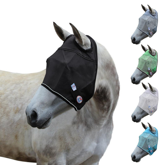 Derby Originals UV-Blocker Premium Reflective Safety Horse Fly Mask without Ears