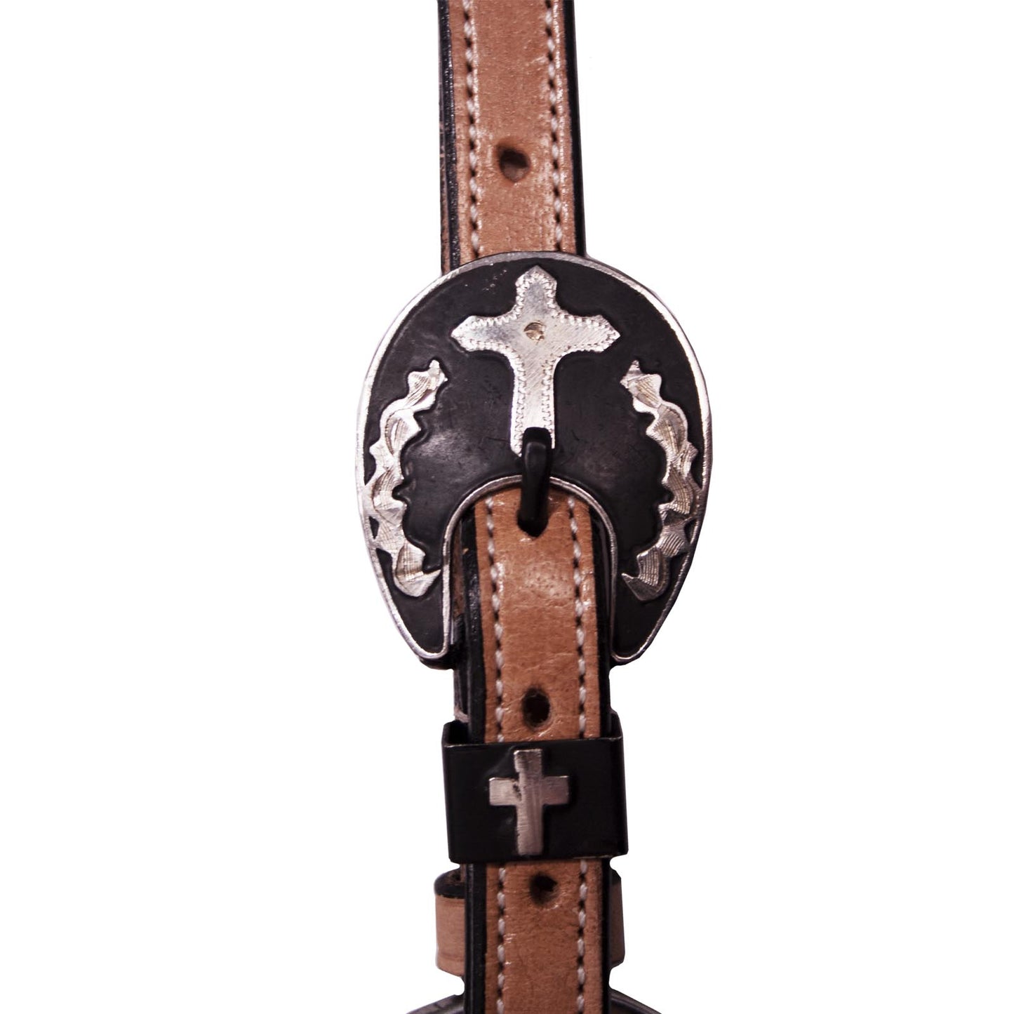 Tahoe Crystal Cross Breast Collar 