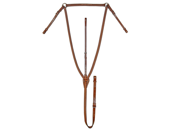 Paris Tack English Breastplate with Standing Attachment