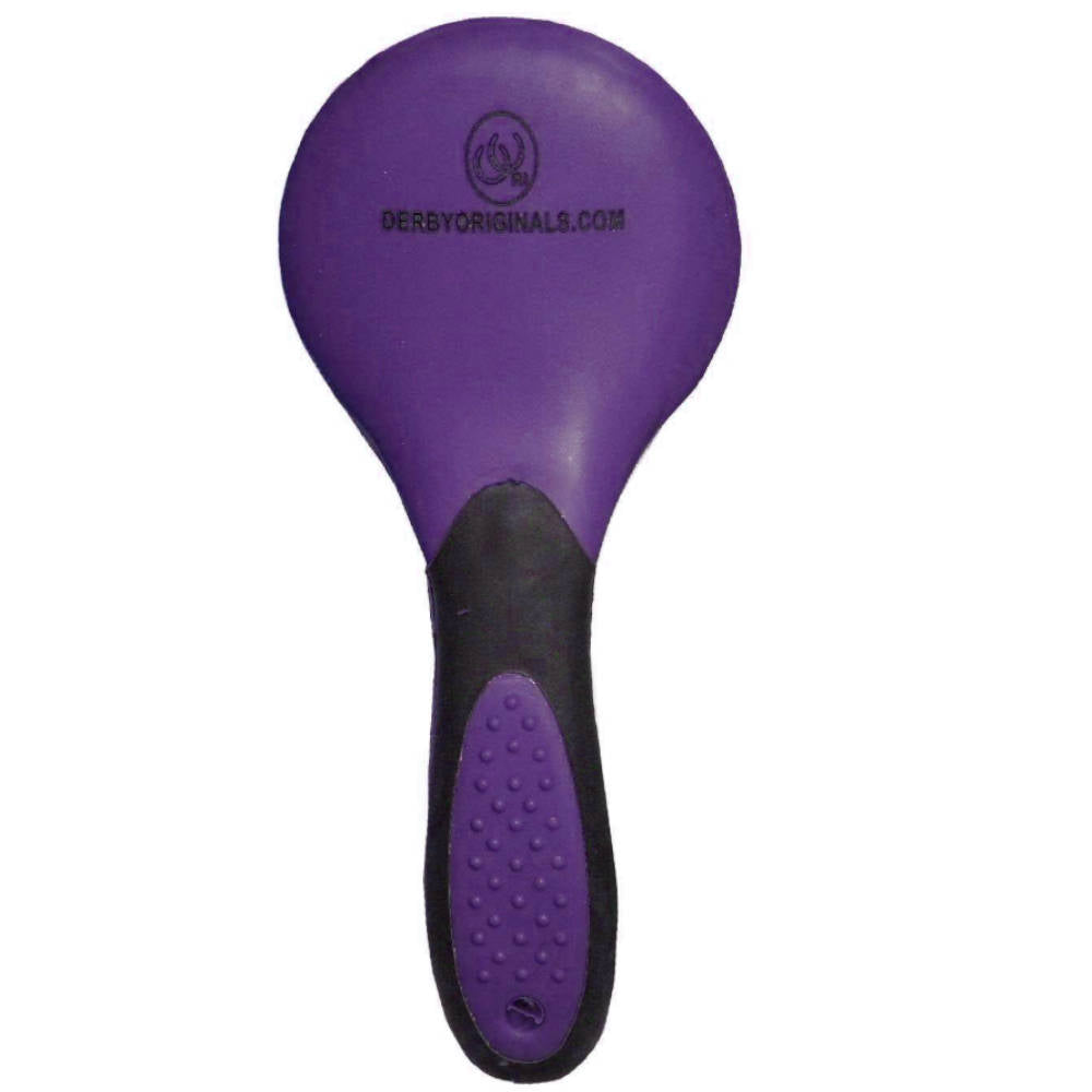 Derby Super Grip Mane and Tail Brush Soft Touch Purple