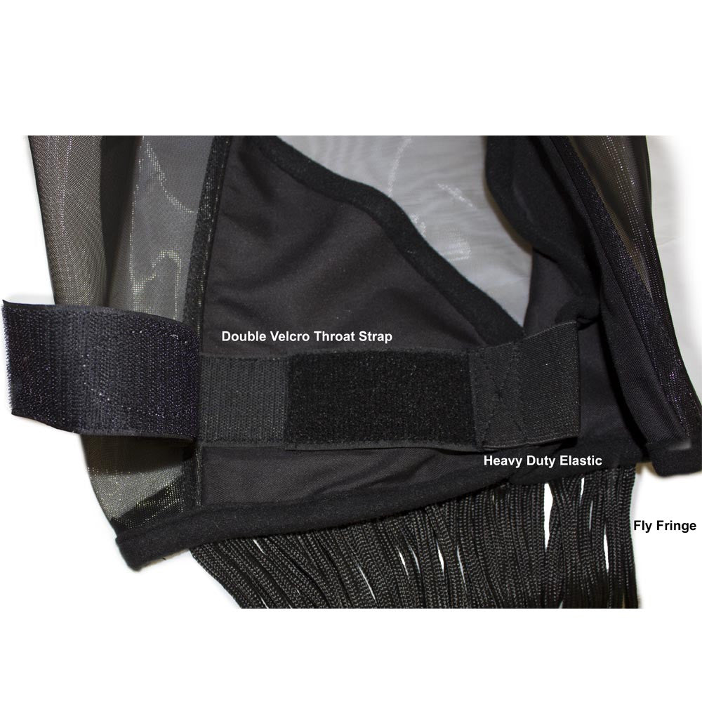 Premium Reflective Safety Horse Fly Mask 