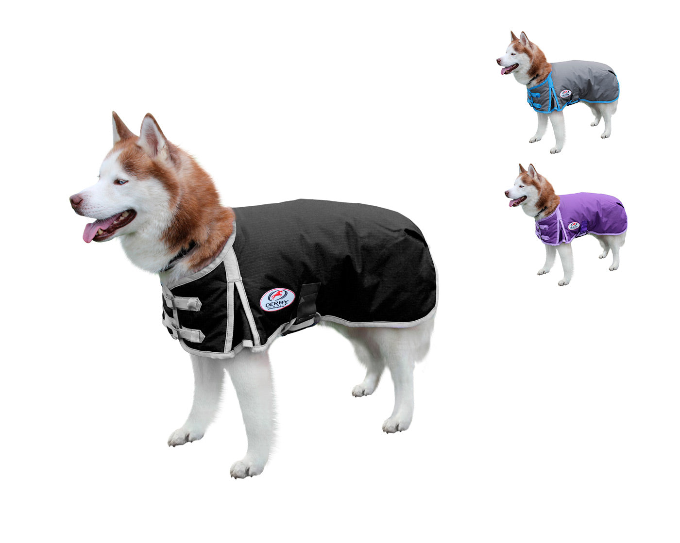 Derby 600D Dog Blanket Coat Waterproof Insulated 