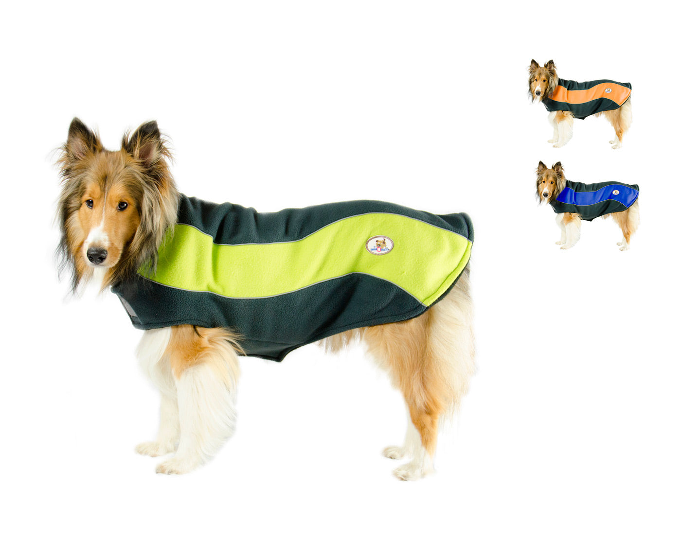 Yellow Please Do Not Pet Dog Patch With VELCRO® Brand Hook Option