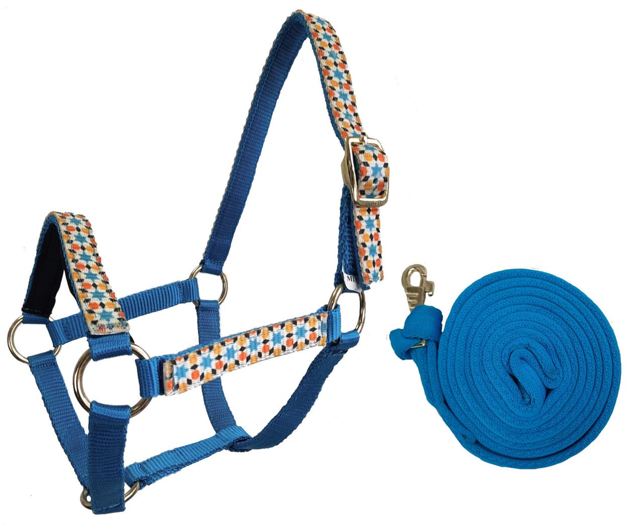  Mini Horse Halters with Padded Noseband and Matching