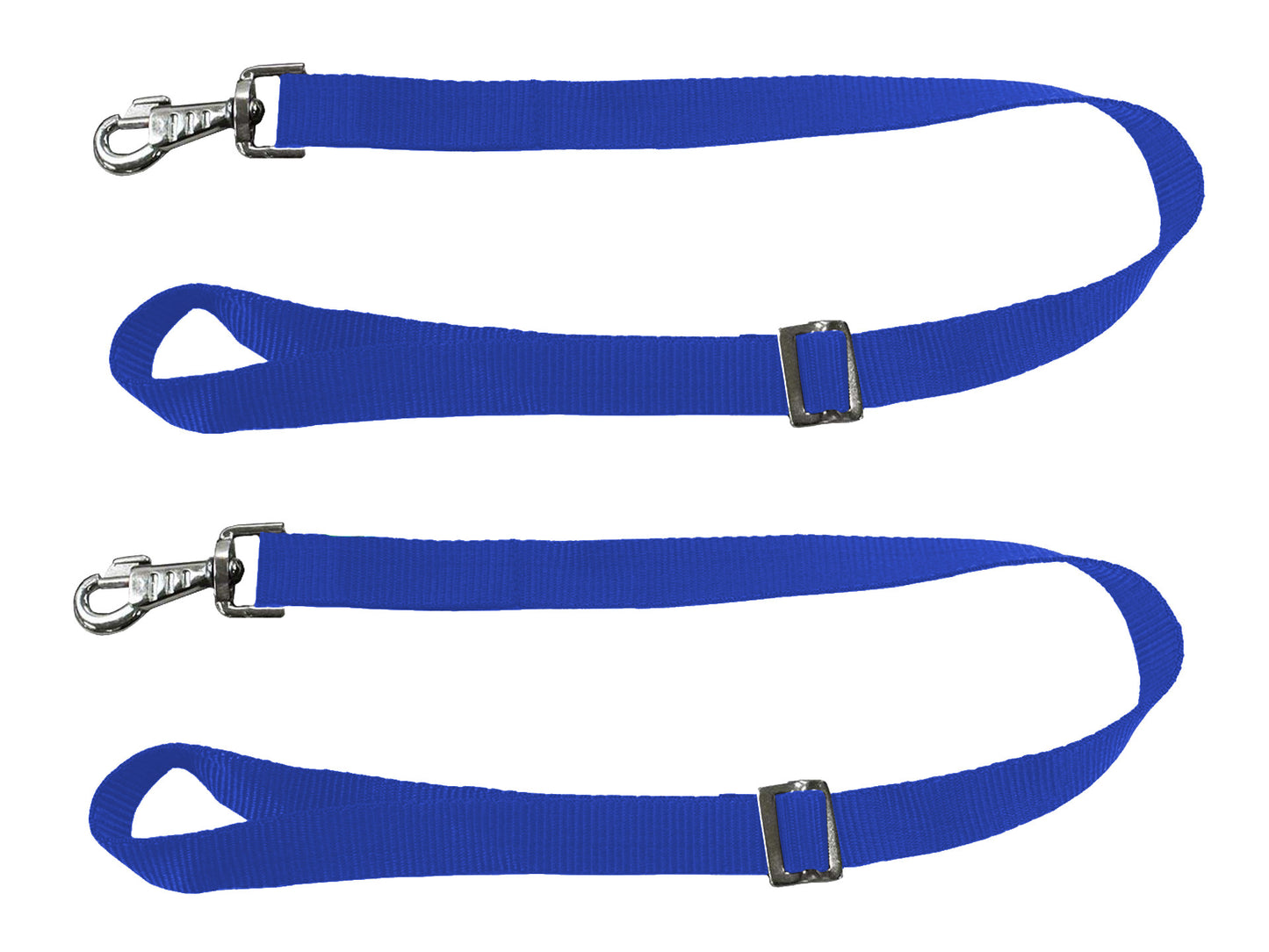 Paris Tack Multipurpose Adjustable Pair of Nylon Replacement Straps for Slow Feed Hay Bags Royal Blue