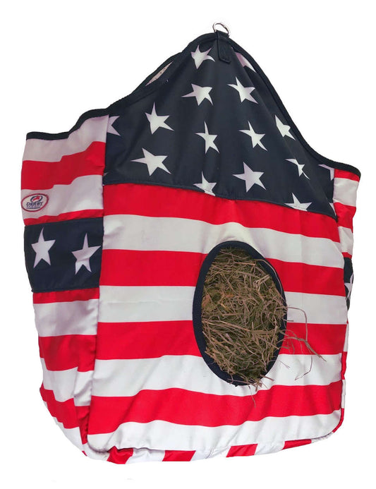 Tahoe Tack Large Patriotic 1200D Horse Hay Bag