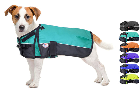 Derby Originals Adjust-to-Fit Horse-Tough Reflective 600D Waterproof Ripstop Nylon Winter Dog Coat 