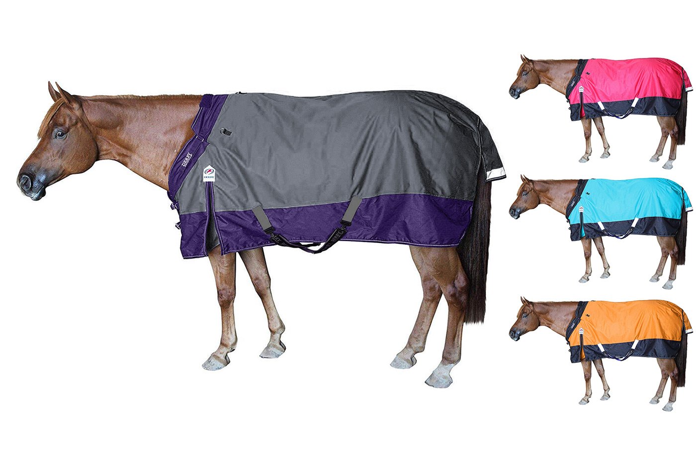 Nordic-Tough 1200D Heavy Weight Winter Horse Turnout Blanket 300g