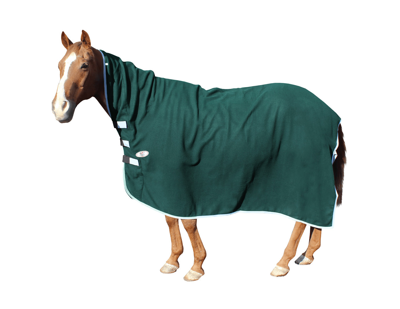 Originals Fleece Cooler for Horses All Season Sheet & Blanket Liner with Neck Cover