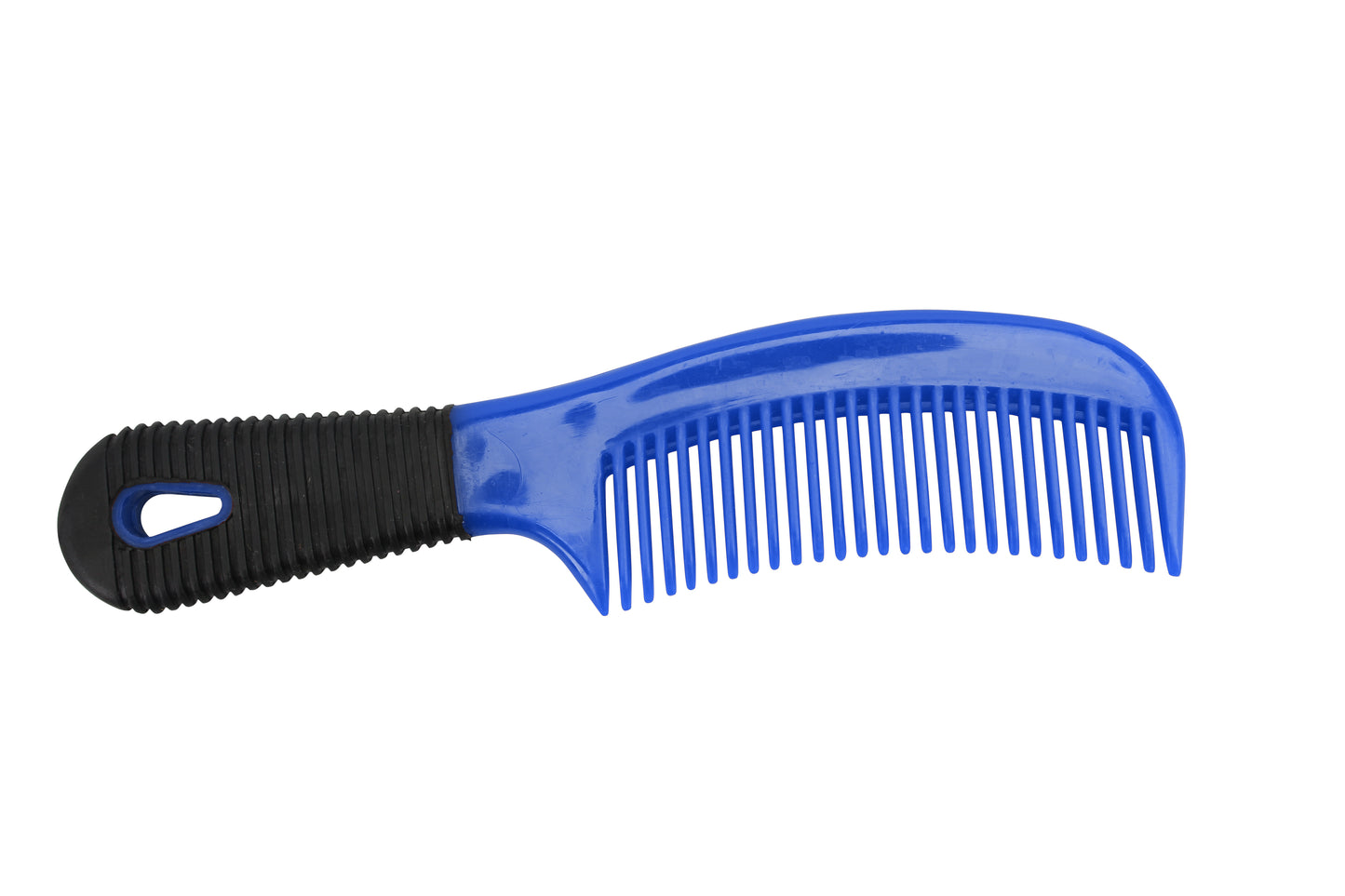 Tahoe Tack Horse Grooming Soft Grip Mane and Tail Comb Available in Three Colors Blue main