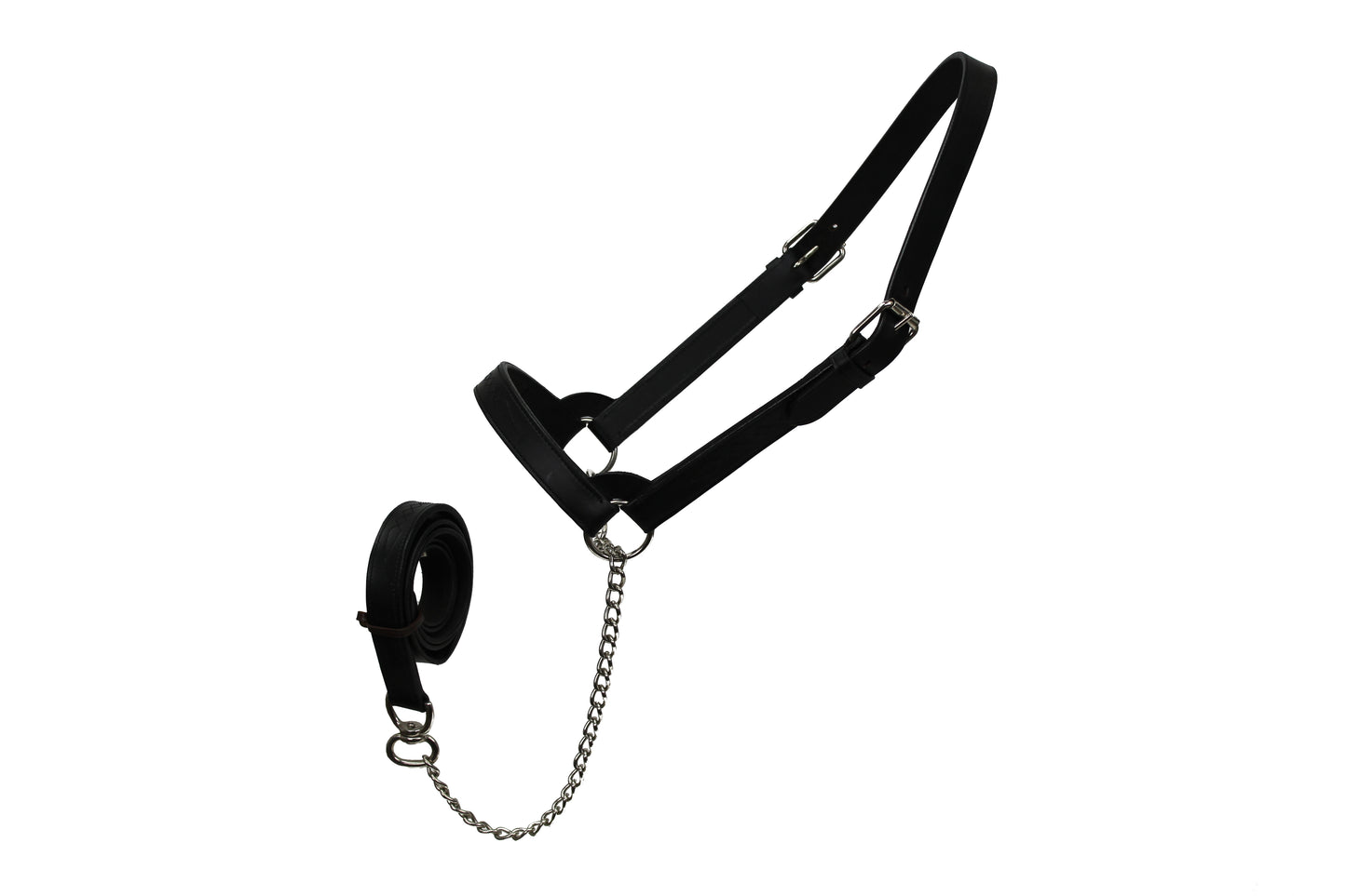 Shop Derby New and Improved Premium Flat Fancy Stitch Leather Cattle Show Halter