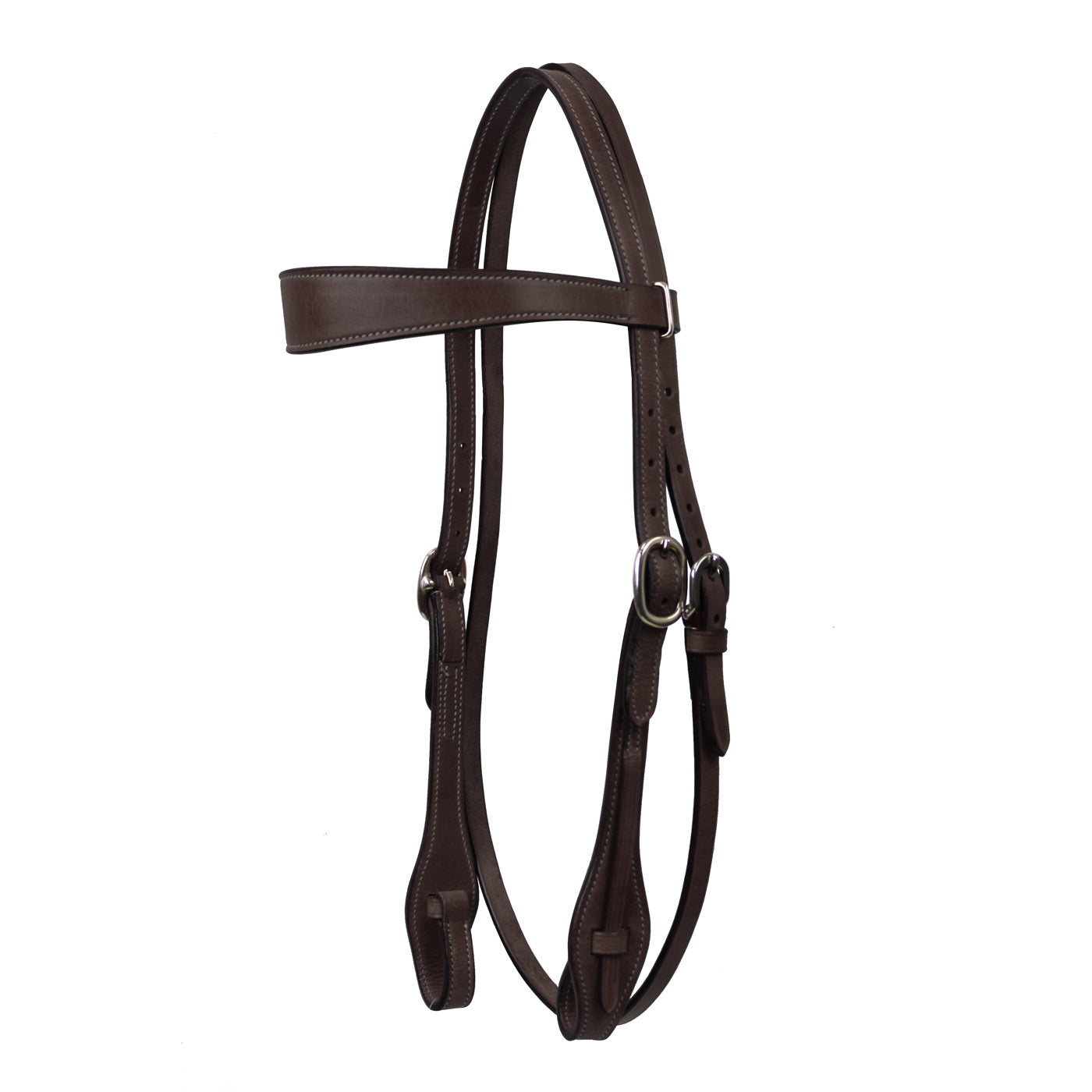 Quick Change Bit Leather Western Browband Headstall