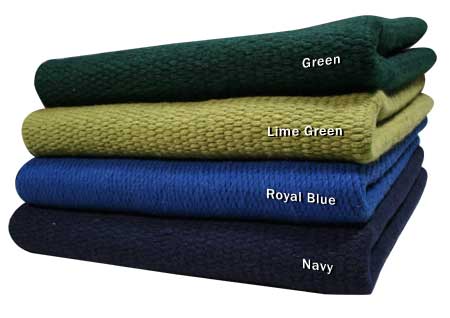 Tahoe Tack Heavy-Duty Solid Color 36x34" Pure New Zealand Wool Saddle Blanket