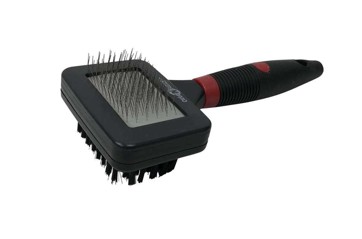 Double-Sided Combo Pet Slicker Brush Closeout Sale