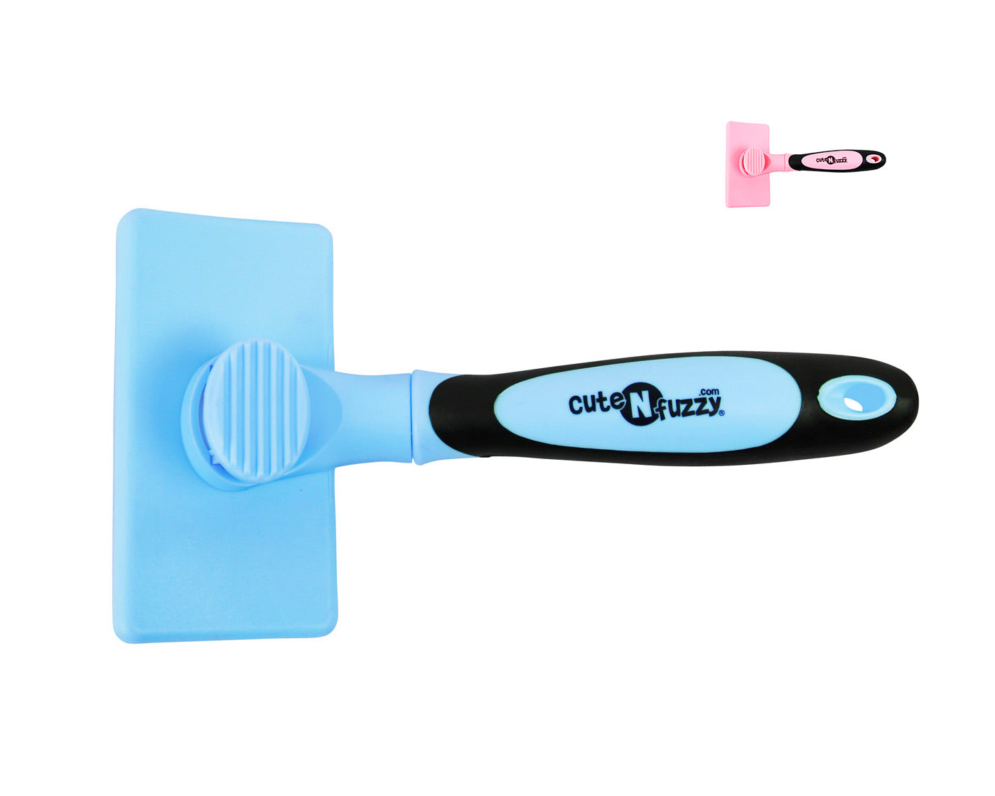 Self Cleaning Pet Slicker Brush by cuteNfuzzy®