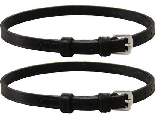 DERBY ORIGINALS PREMIUM ENGLISH LEATHER SPUR STRAPS WITH ONE YEAR WARRANTY