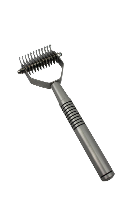 Professional Pet Grooming Undercoat Rake by cuteNfuzzy®