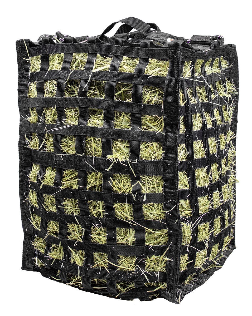 Natural Grazer Slow Feeder Horse Hay Bag with Super Tough Bottom